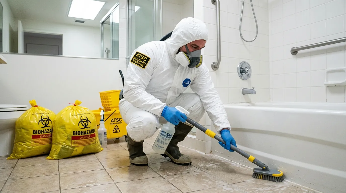 Decontamination equipment deployed for Blood Cleanup in Gibsonville